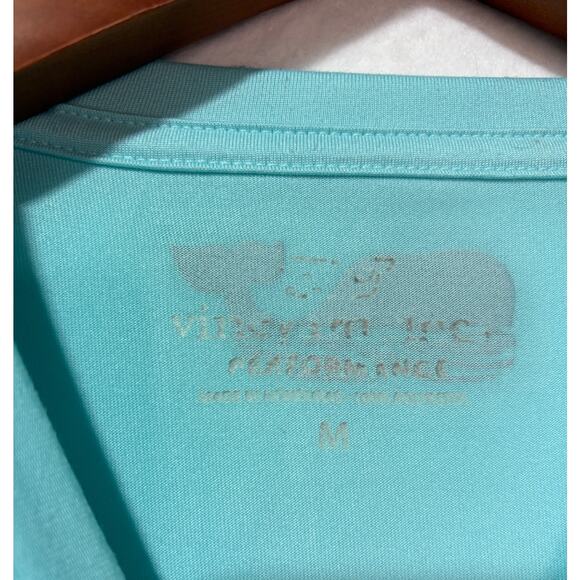 VINEYARD VINES Performance Long Sleeve Stretch UPF Fishing Shirt | Men's Size M - Picture 3 of 6